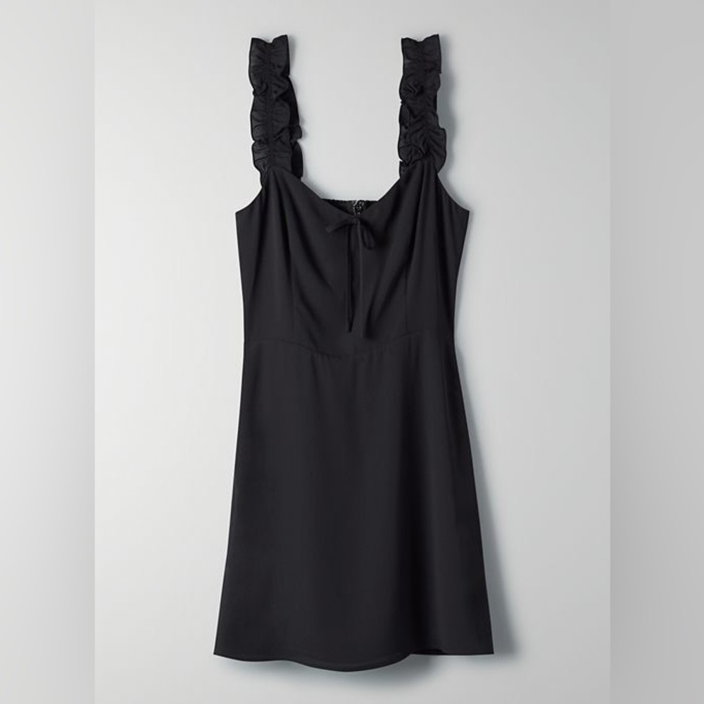 Aritzia Sunday Best Flirt Ruffle Dress